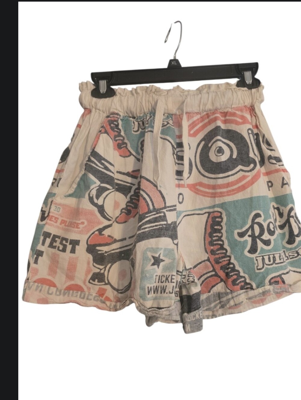 Vintage Sack Retro Roller Derby Shorts Size OS In EUC